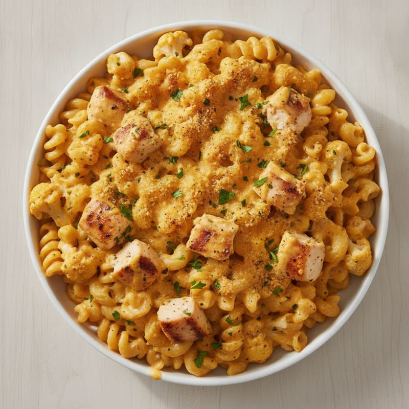 High-Protein Baked Macaroni and Cheese