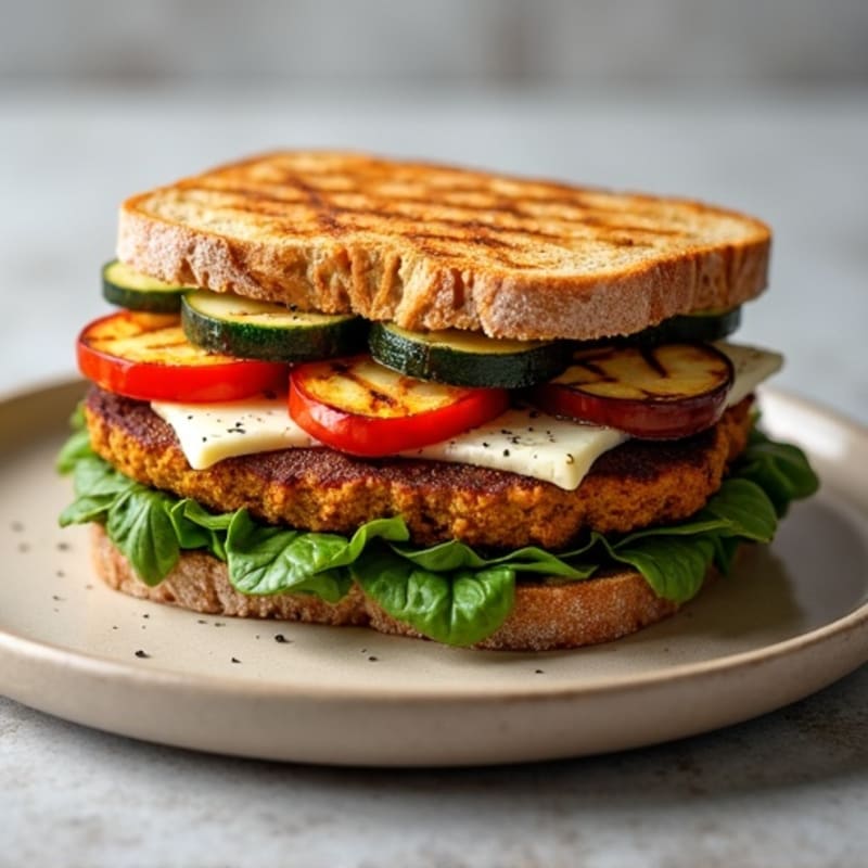 Hearty Grilled Vegetable Sandwich