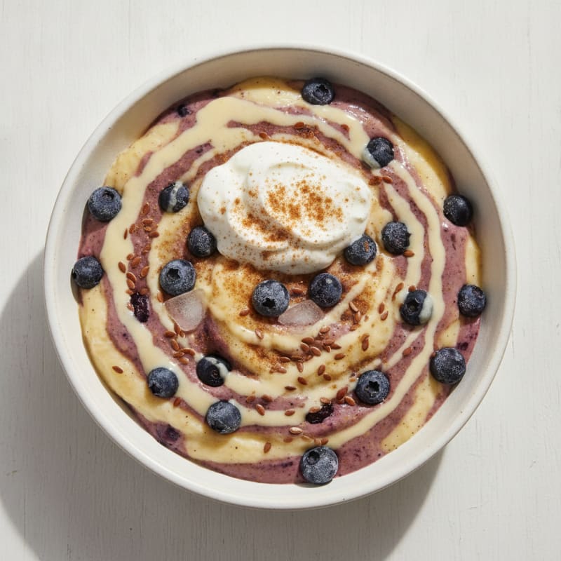Banana Berry Protein Power Smoothie