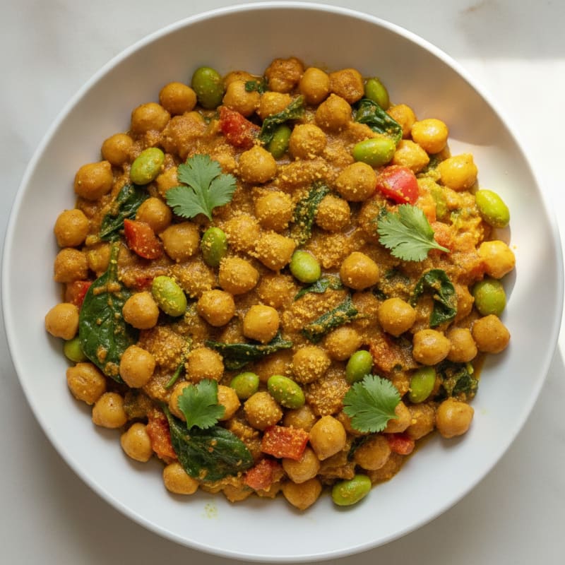 Hearty Chickpea and Vegetable Curry