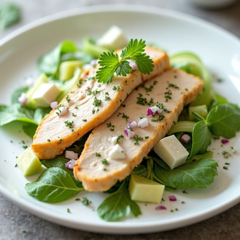 Creamy Greek Yogurt Chicken Salad with Fresh Herbs