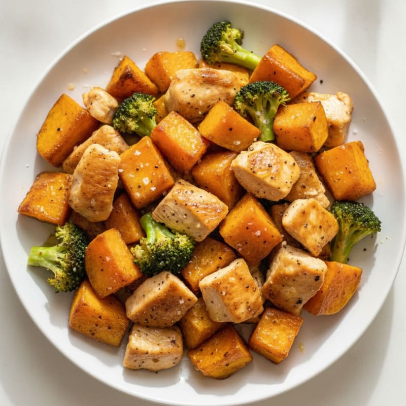 Roasted Sweet Potato with Honey-Lime Glaze