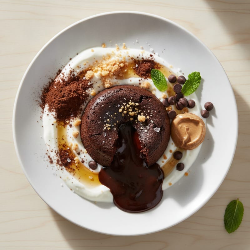Decadent Dark Chocolate Lava Cake