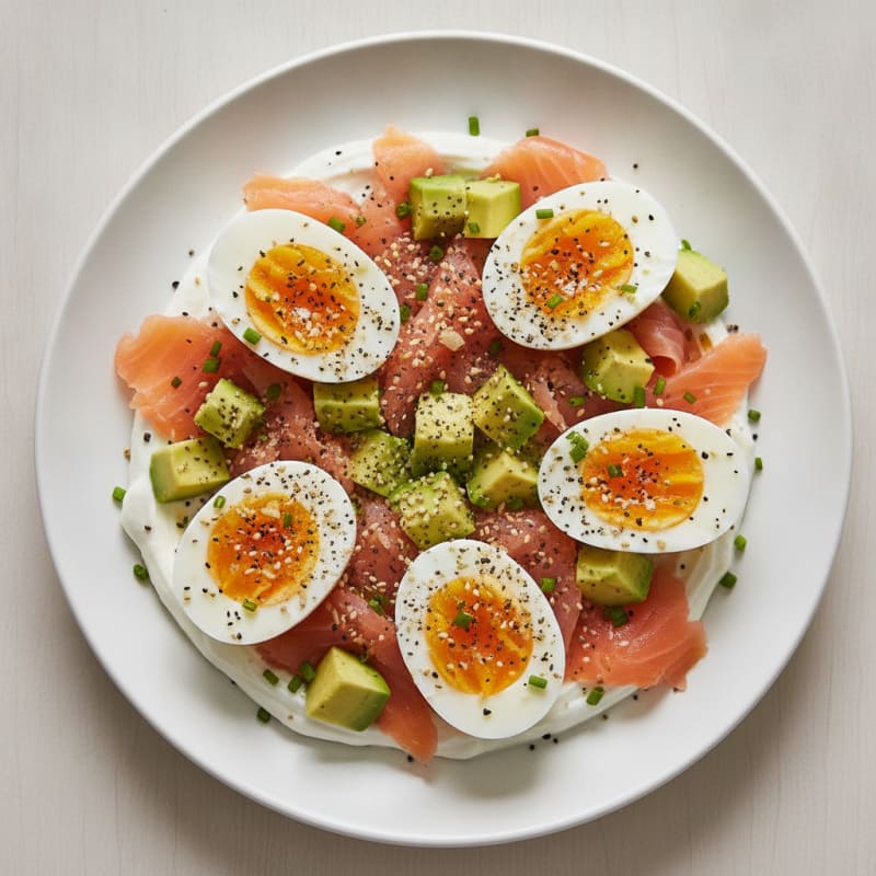Classic Hard-Boiled Eggs with Everything Bagel Seasoning