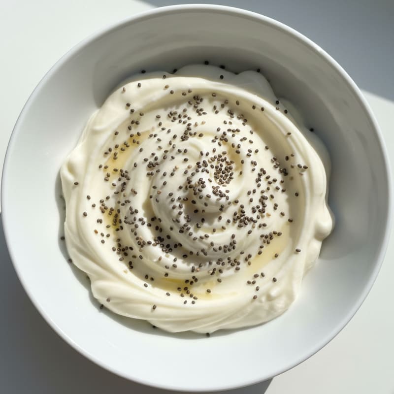 Vanilla Protein Yogurt with Chia Seeds