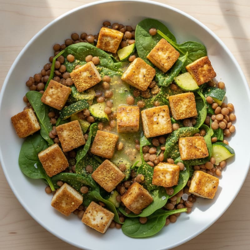 Lentil and Vegetable Power Bowl