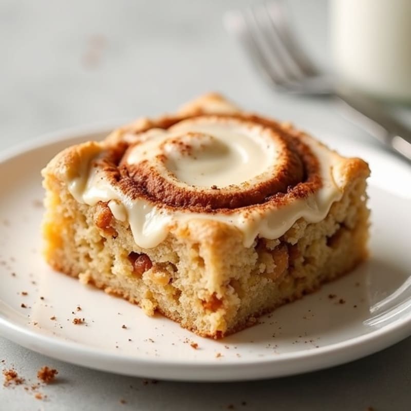 Protein-Packed Cinnamon Roll Breakfast Bake