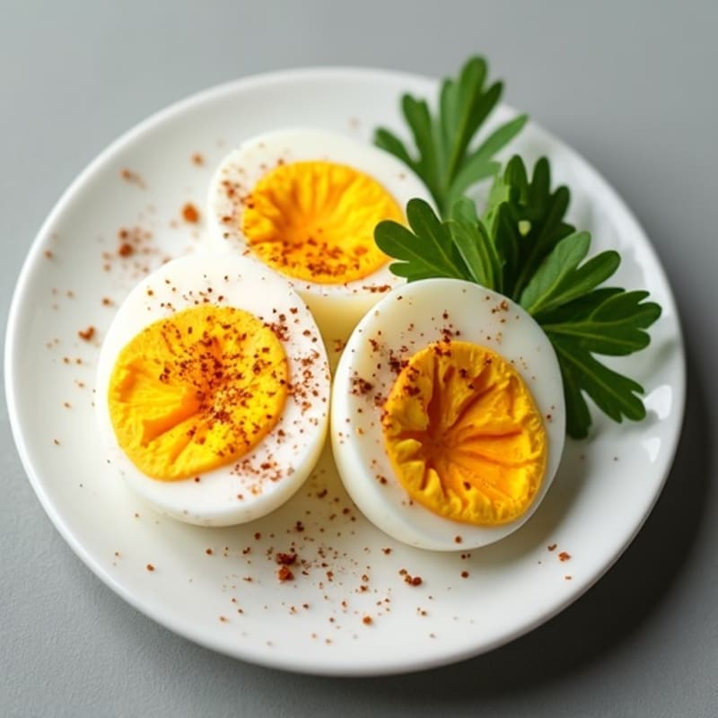 Protein-Packed Hard-Boiled Eggs