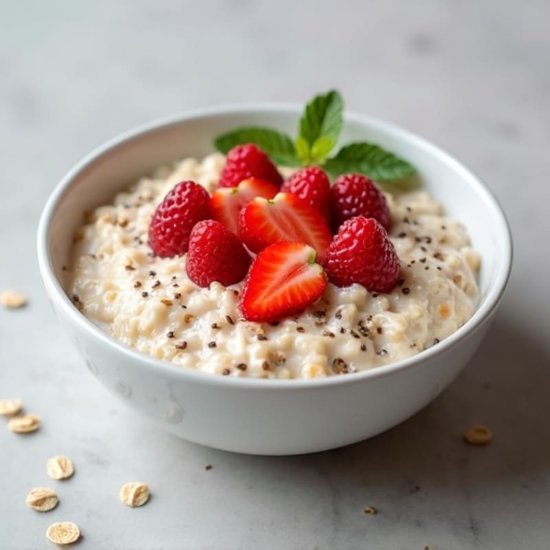 Creamy High-Protein Overnight Oats