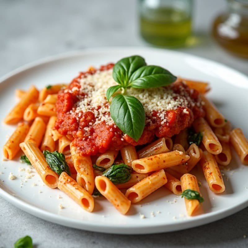 High-Protein Baked Turkey Ziti with Hidden Vegetables