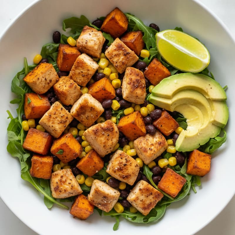 Southwest Chicken & Sweet Potato Bowl