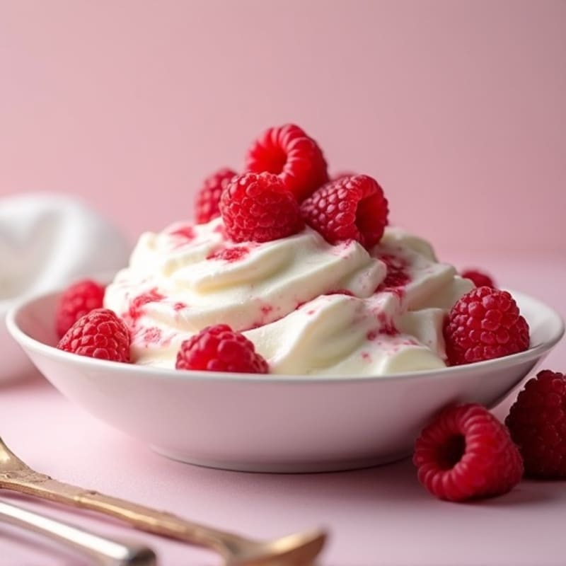 Raspberry Vanilla Creamy Protein Fluff