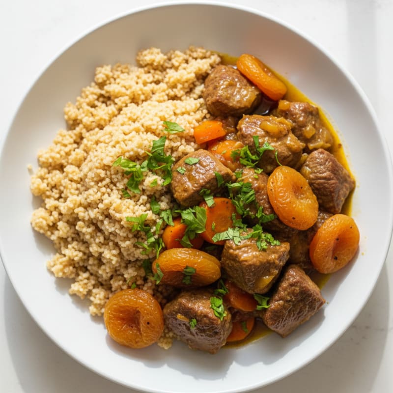 Moroccan Lamb Tagine with Couscous
