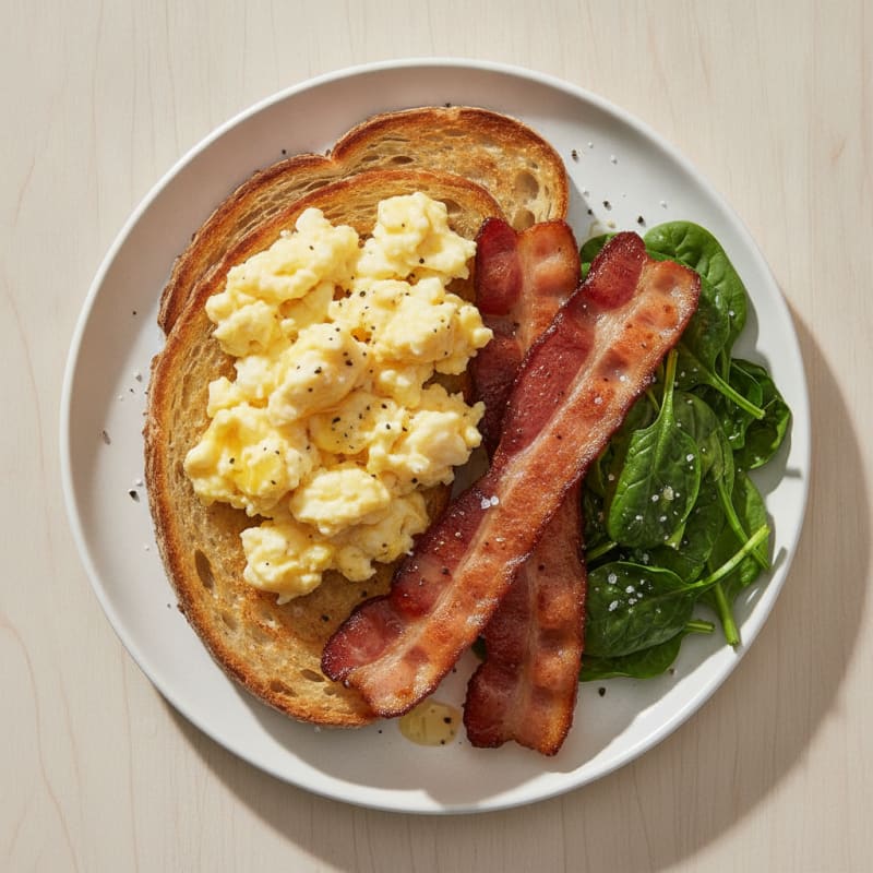 Classic Eggs with Toasted Sourdough