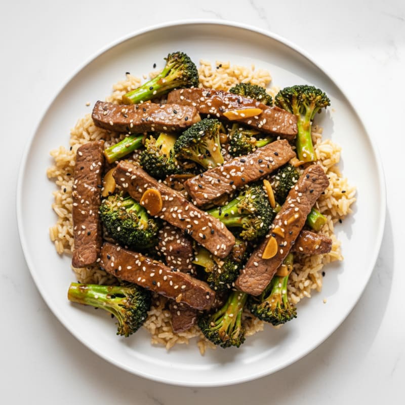 Tender Sesame Beef and Broccoli Stir-Fry