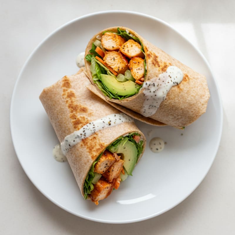 Buffalo Ranch Chicken Wrap