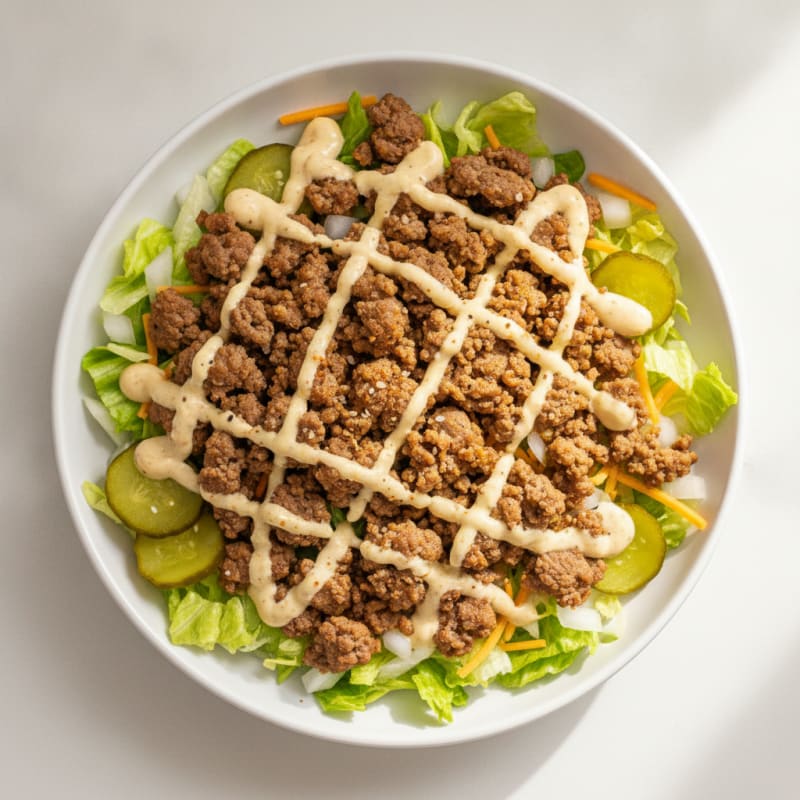 Big Mac Protein Bowl