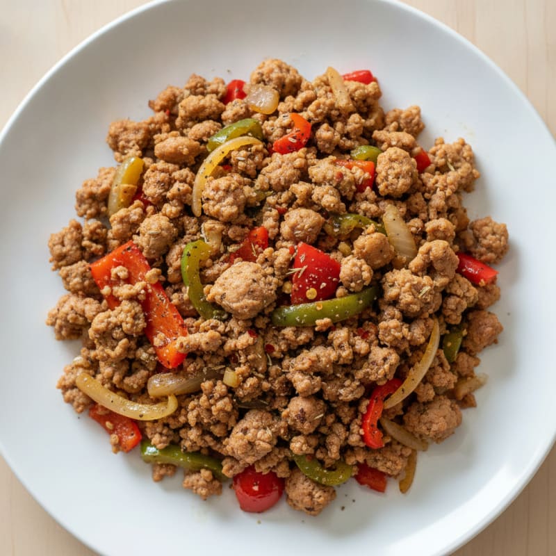 Italian Sausage with Peppers and Onions