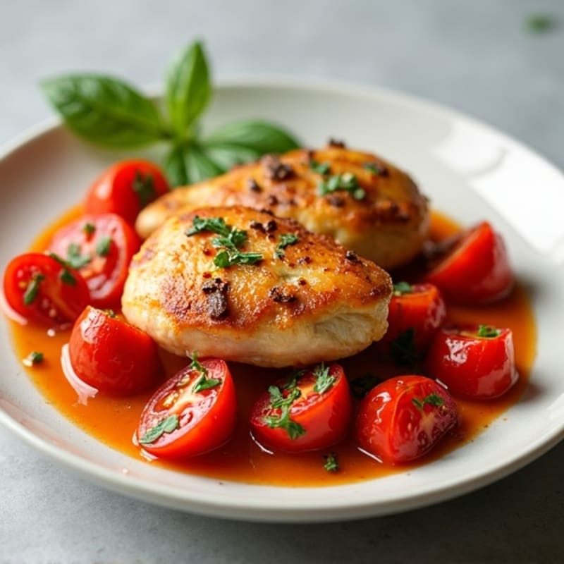 Creamy Spiced Tomato Chicken