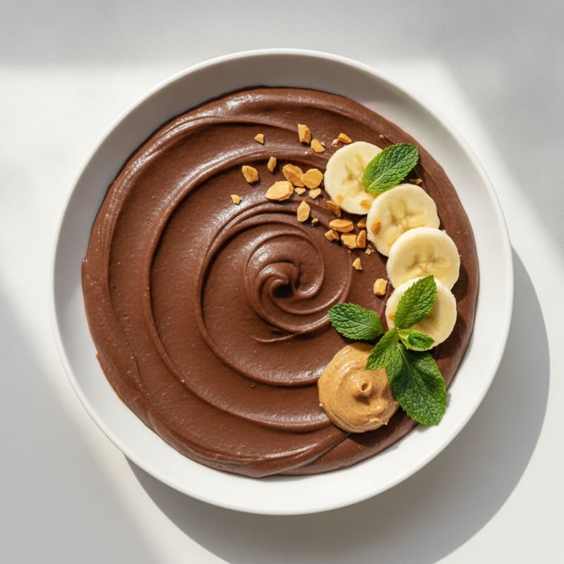 Silky Chocolate Protein Pudding