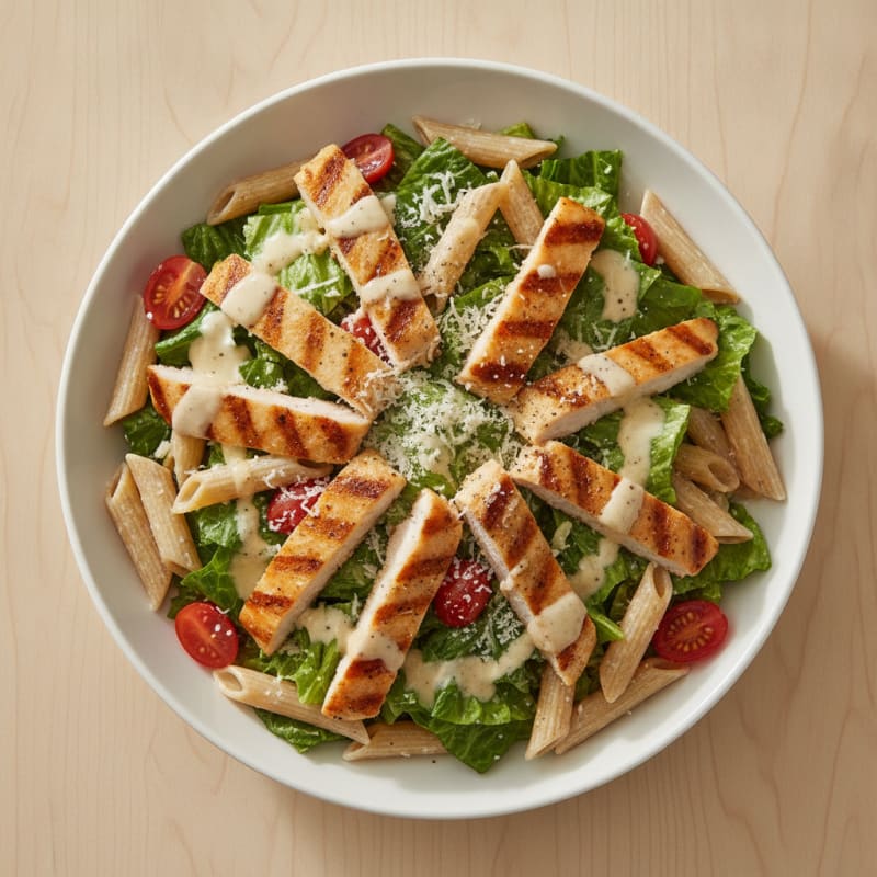 Chicken Caesar Pasta Salad