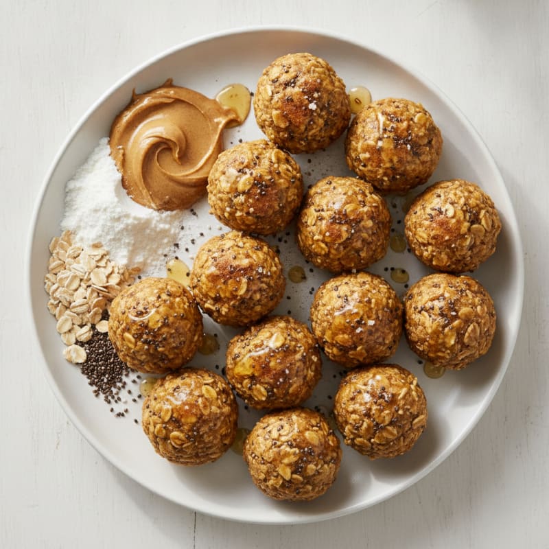 Almond Butter Protein Bites
