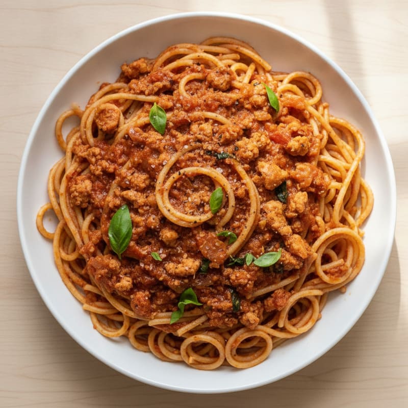 Classic Spaghetti with Marinara Sauce