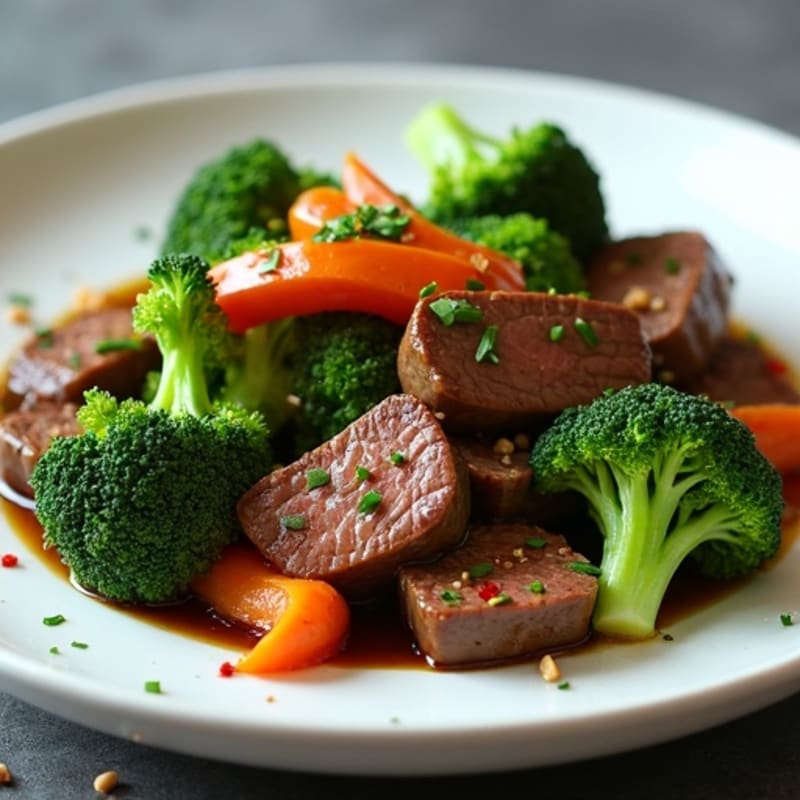 Lean Beef and Tender Broccoli Stir-Fry