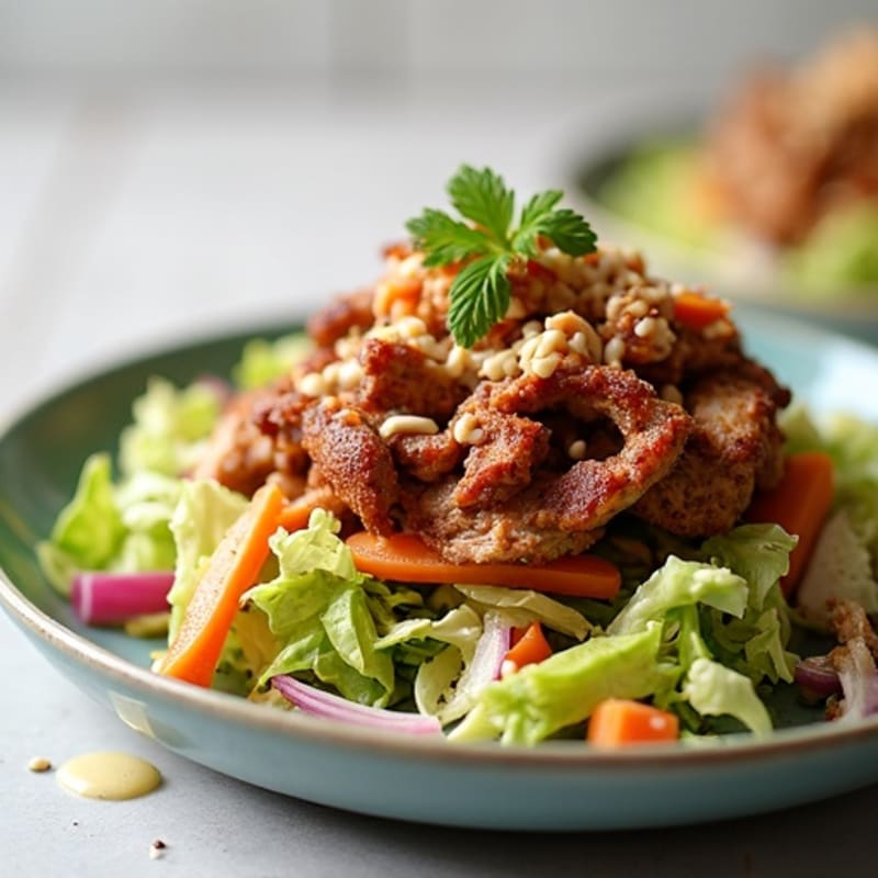 Lean Slow-Cooked Pulled Pork with Tangy Cabbage Slaw