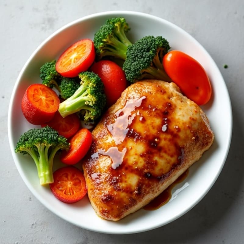Sheet Pan Teriyaki Chicken with Roasted Vegetables