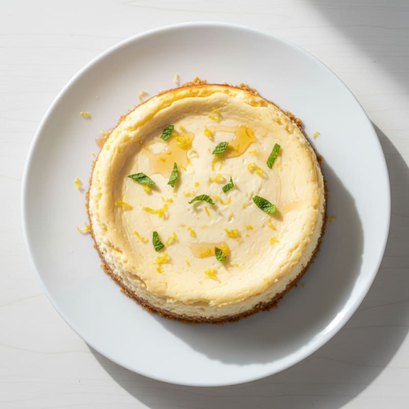 Creamy Protein Cheesecake with Greek Yogurt