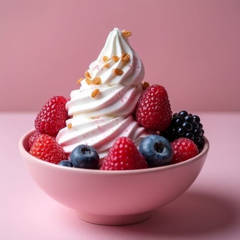 Thick Berry Protein Nice Cream Bowl