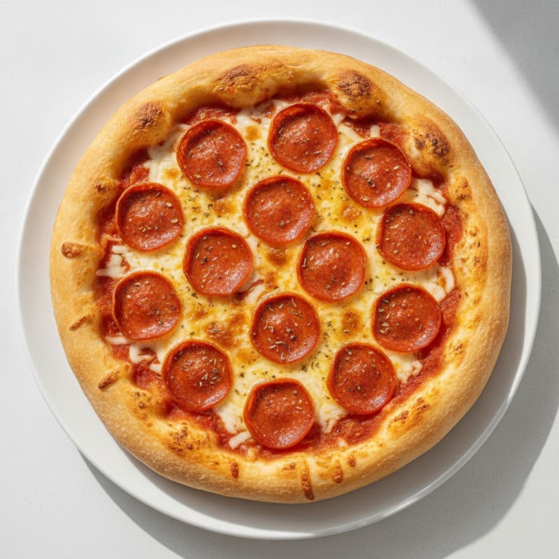 Stuffed Crust Pepperoni Pizza