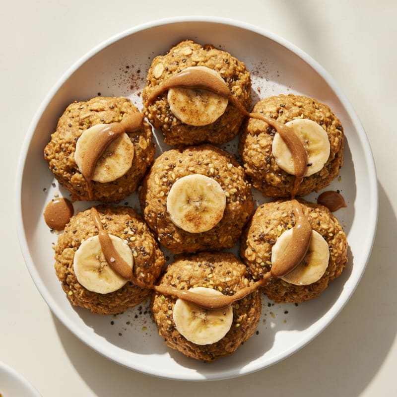 Almond Butter Banana Energy Bites