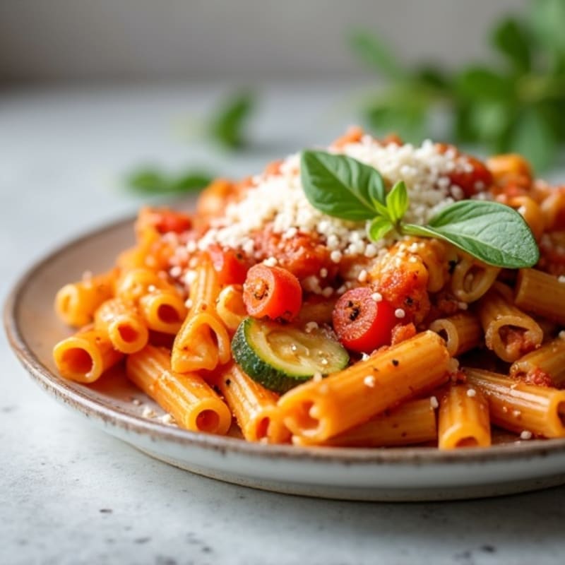 Protein-Packed Turkey and Veggie Baked Ziti