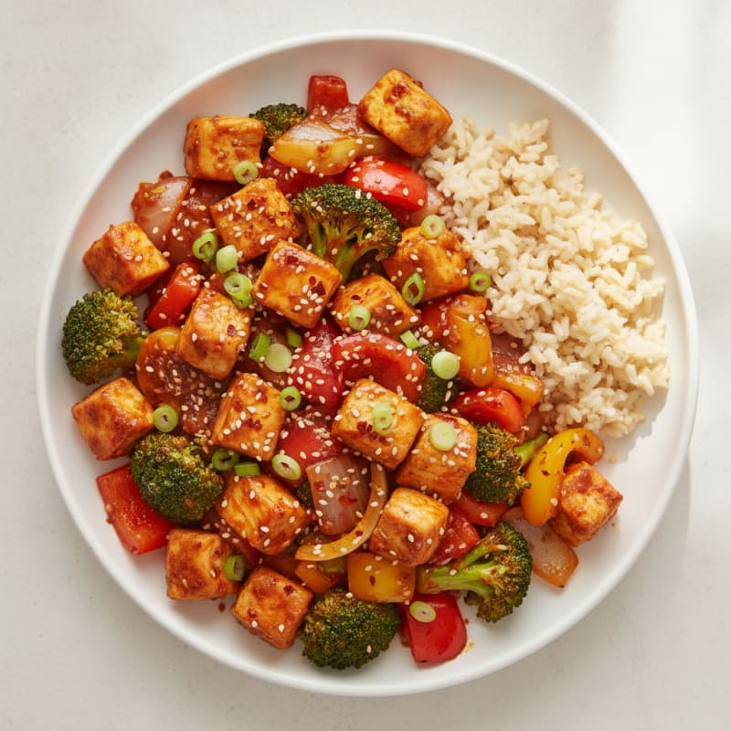 Spicy Gochujang Chicken Stir-Fry