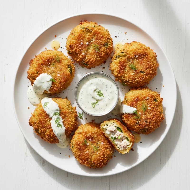Crispy Jalapeño Poppers with Zesty Ranch