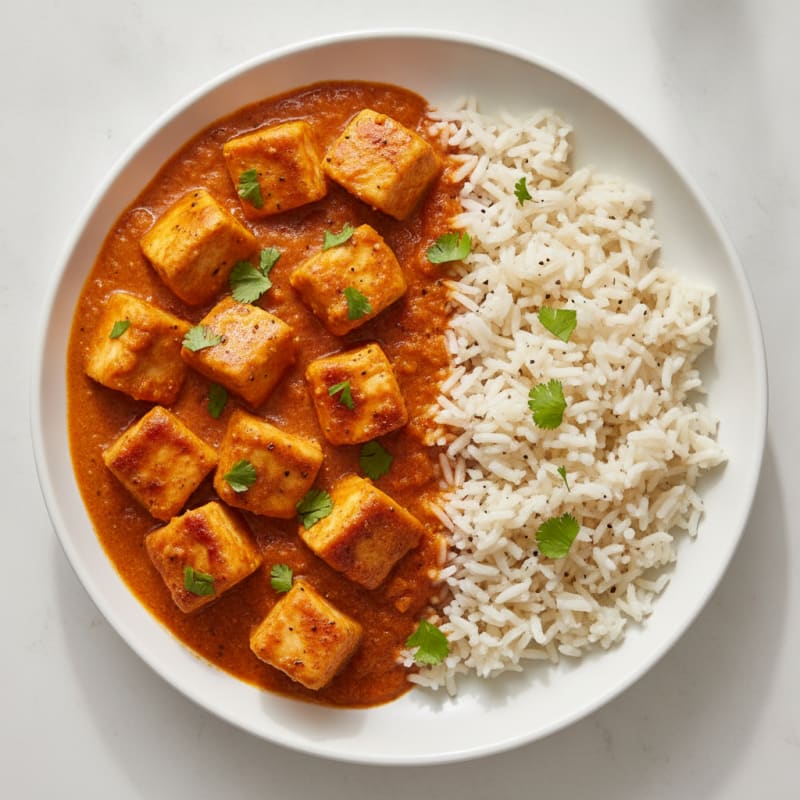 Spiced Butter Chicken with Basmati Rice
