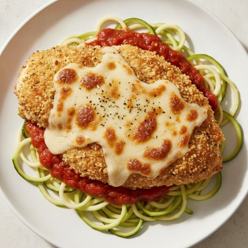 Baked Chicken Parmesan with Marinara