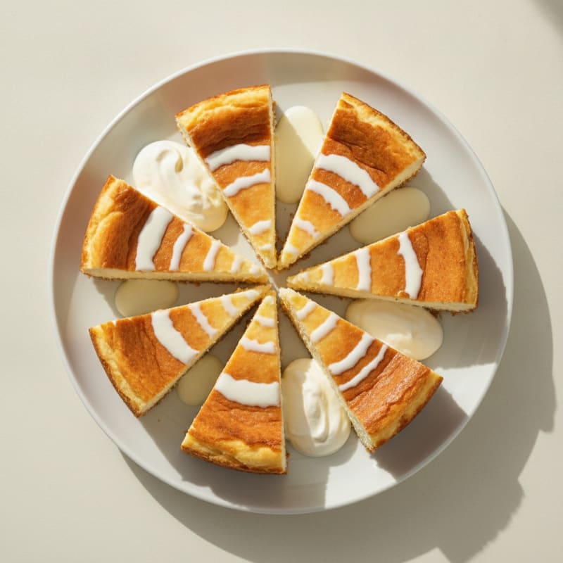 Silky Vanilla Protein Cheesecake