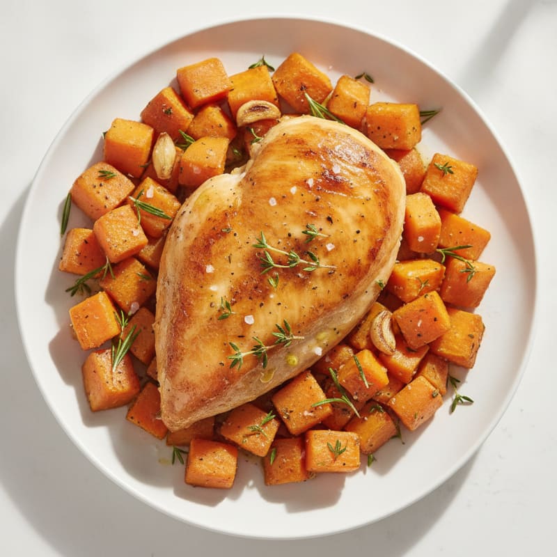 Herb-Roasted Chicken with Root Vegetables