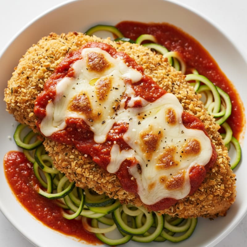 Baked Chicken Parmesan with Marinara