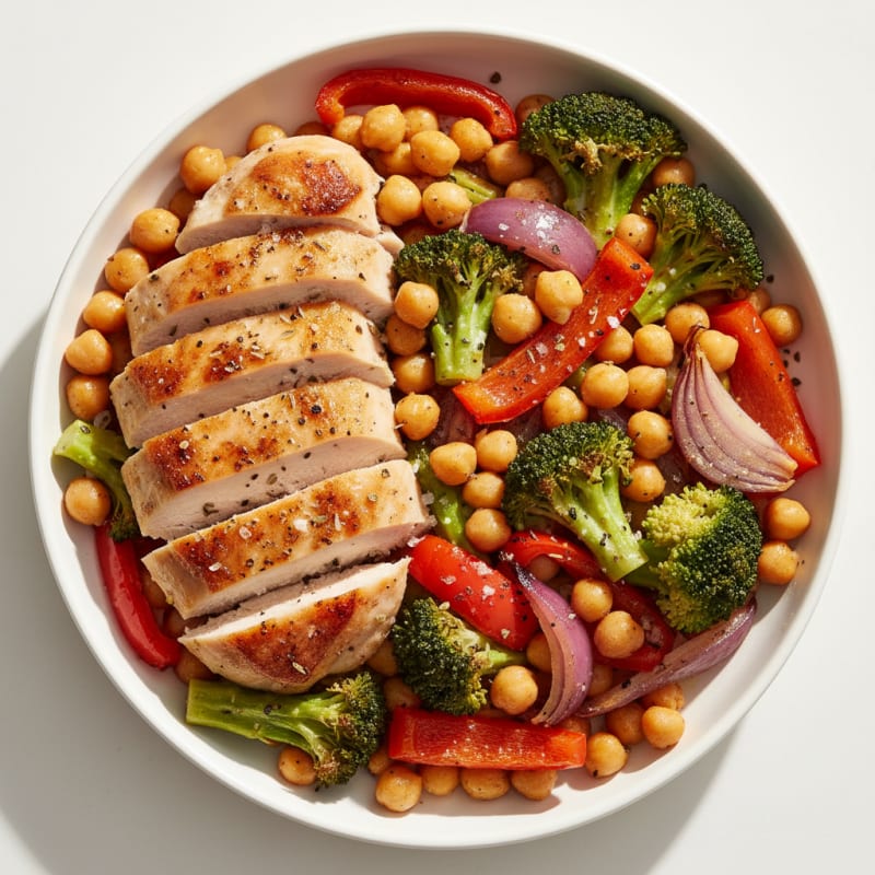 Zesty Lemon-Herb Roasted Chicken and Vegetables