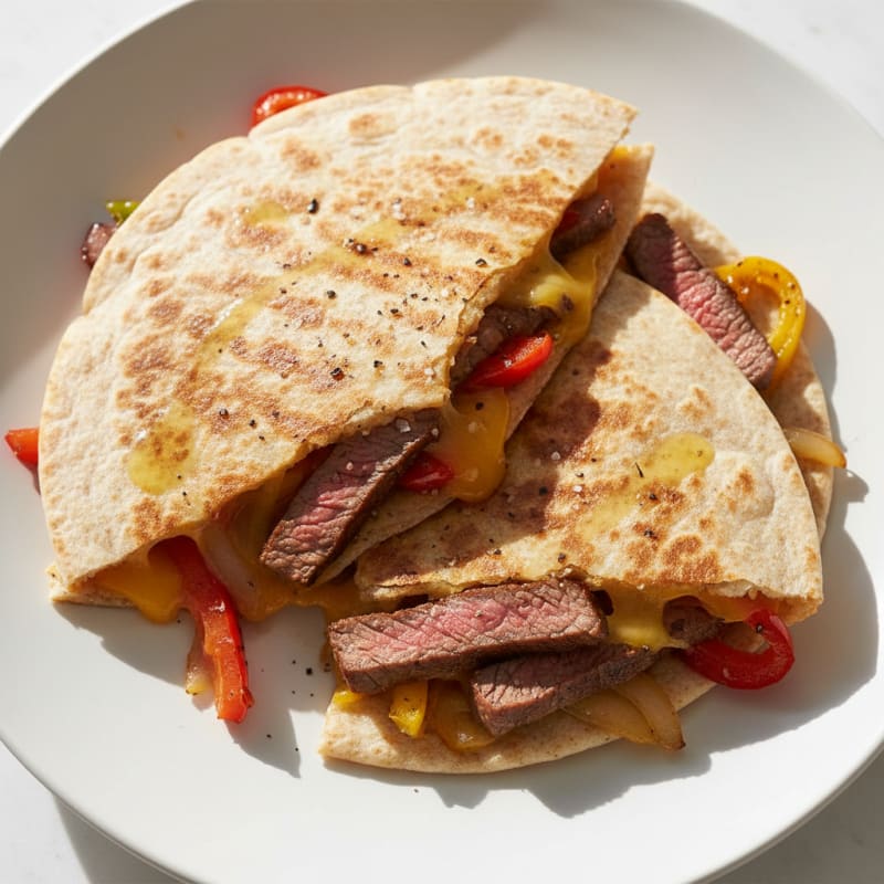 Steak and Cheese Quesadillas