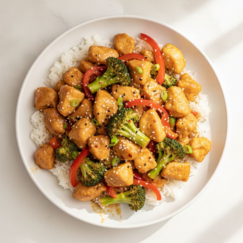 General Tso's Chicken Stir-Fry
