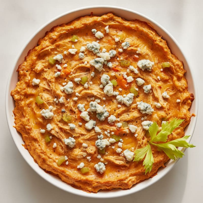 Buffalo Chicken Dip with Blue Cheese