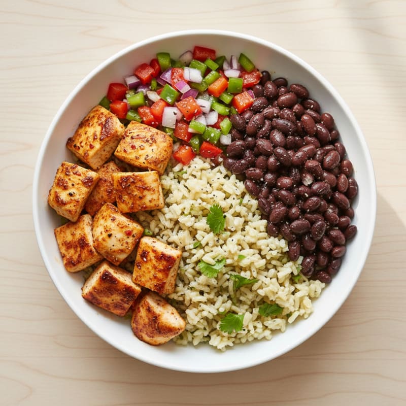Chipotle Chicken Cilantro-Lime Rice Bowl
