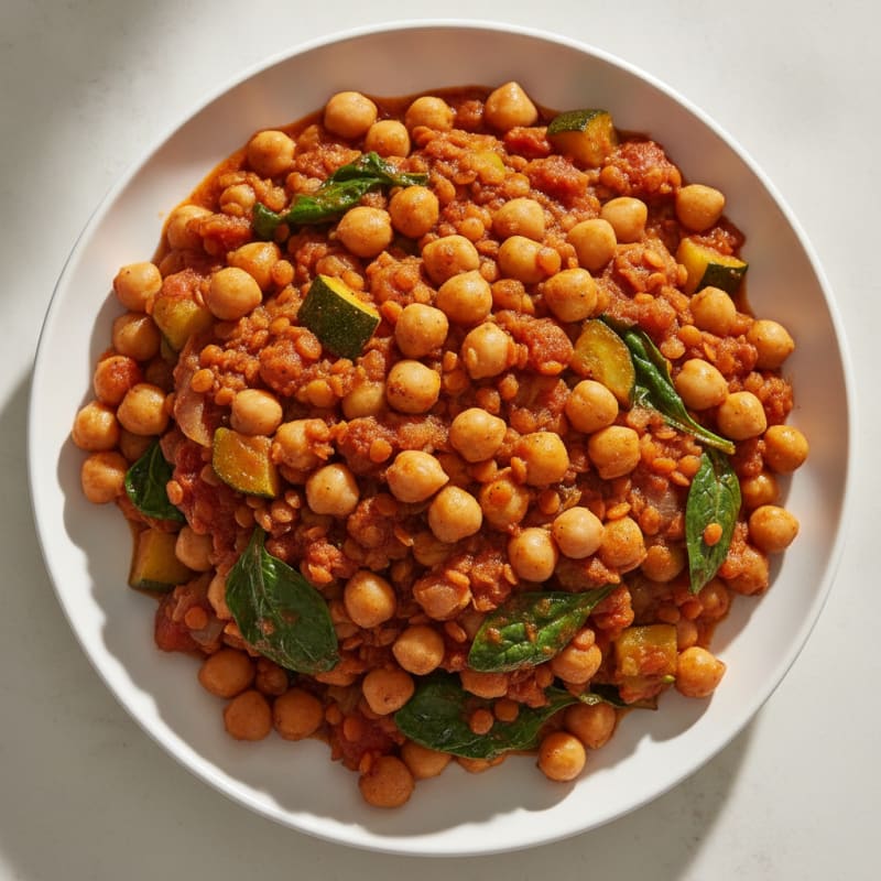 Hearty Chickpea and Vegetable Tagine