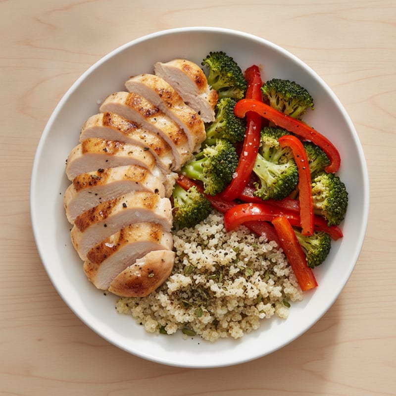 Chicken and Veggie Prep Bowl