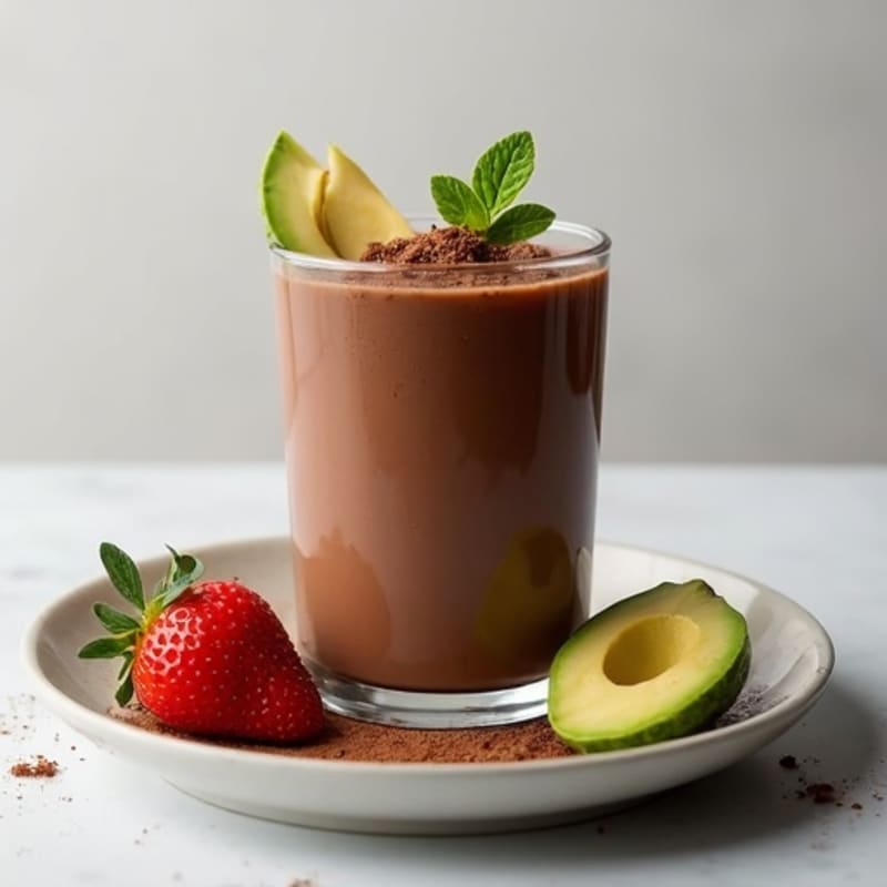 Silky Chocolate Protein Pudding